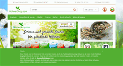 Desktop Screenshot of huehner-shop.com